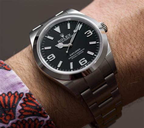 gewicht rolex explorer 1|rolex explorer 39mm reviews.